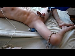  - Bound Balls Machine Paddled to Hands Free Orgasm Ball Busting