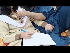  - Desi Pakistani College Girl Got Sex Lesson From Her Old Stepfather
