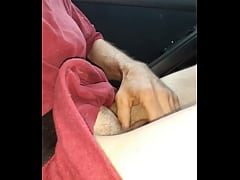  - Cumming on myself while driving
