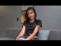  - Petite Inked Colombian Teen Gets Asshole Stretched In Amateur Casting
