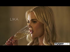  - TUSHY Petite Blonde Lika lives her wildest anal fantasies