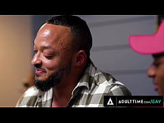  - ADULT TIME - Hunky Stepdad Dillon Diaz Dicks Down Jock Stepson Ty Santana After Losing Strip Bet!