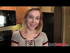  - Amateur Kiera surprised by BBC before hardcore casting