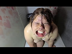  - I piss on her face, I spit on her face and I cum on her teeth