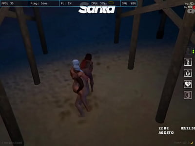 having very hot sex on the beach in gta roleplay