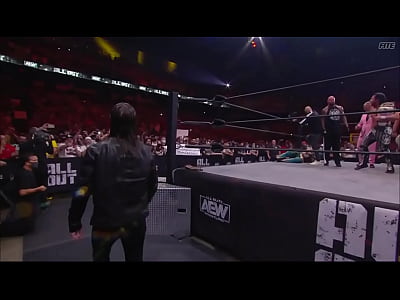 First time Adam Cole and Bryan Danielson appear on AEW
