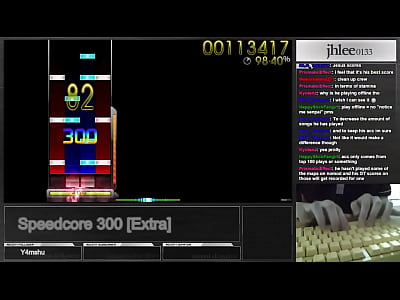 osu!mania | jhlee0133 | Speedcore 300  DT 95.06%