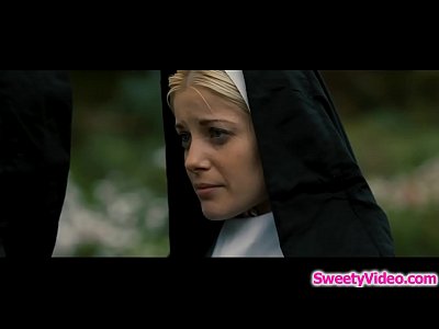 Blonde nun facesitting her brunette exgf