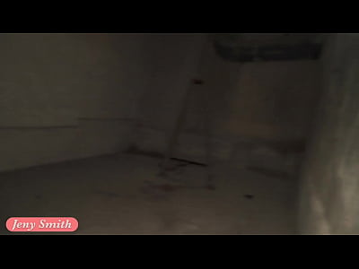 The Lair. Jeny Smith Going naked in an abandoned factory! Erotic with elements of horror (like Area 51)