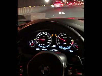 NYC Road Head in a BMW M5