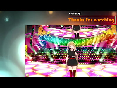 [Eroge Koikatsu! ] Neat and clean black hair long huge breasts Yamato Nadeshiko jk "Sakurako (Orichara)" boobs rubbed H! (Big breast animation 3DCG video [hentai game])