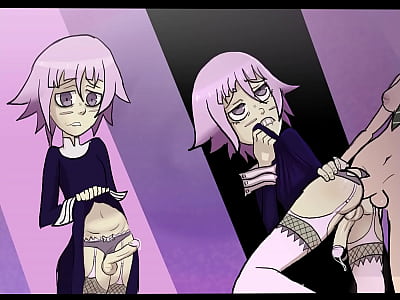 Soul Eater Crona x Maka W.I.P futanari animation