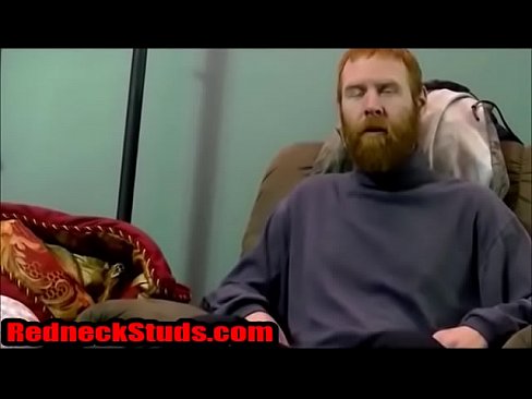 RedneckStuds.com <_<_<_ Bearded young boy Ginger convict sucked jav xnxx off